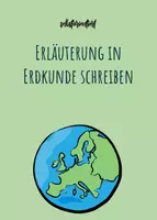 Vorschau - Arbeitsblätter - Klausur in Geografie: Erläuterung schreiben - Arbeitsblatt mit Video - Deckblatt