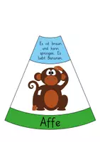 Vorschau - Bildkarten - Zootiere: Legekreis (Wortschatz & Zuordnung) - Sachunterricht / DaZ - Kl. 1/2 - Seite 2