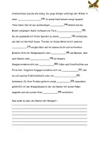 Vorschau - Stundenentwürfe - Rund um... Wespen Steckbrief Texte Aufgaben Spiel Lösung - Seite 2