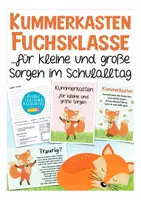 Vorschau - Arbeitsblätter - Klassentier Fuchs Fuchsklasse Kummerkasten Grundschule - Deckblatt