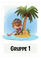 Vorschau - Bildkarten - Piratenklasse Gruppenschilder kostenlos Klassenmotto Piraten - Seite 1