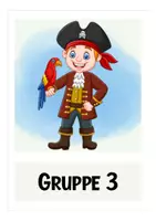 Vorschau - Bildkarten - Piratenklasse Gruppenschilder kostenlos Klassenmotto Piraten - Seite 3