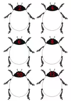 Vorschau - Spiele - Marienkäfer-Puzzle Rechentrick Verdoppeln - Seite 1