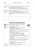 Vorschau - Arbeitsblätter - Places and Settings + Characters_The Hunger Games - Seite 3