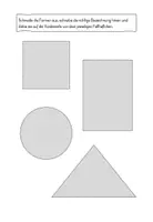 Vorschau - Arbeitsblätter - Flächenformen Lapbook - Seite 1