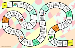 Vorschau - Spiele - Daily Routine: speaking board game; Brettspiel (Englisch) - Seite 2