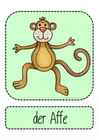 Vorschau - Arbeitsblätter - Zoo Bild-und Wortkarten und Lapbook - Seite 2