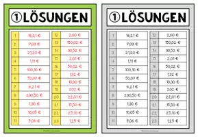Vorschau - Stationenlernen - GELD (Rechnen mit Geldbeträgen) – 3 Mathe-Brettspiele - Seite 3
