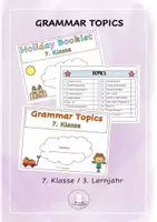 Vorschau - Arbeitsblätter - English Grammar Booklet 7. Klasse (Holiday Booklet) - Deckblatt