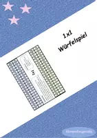 Vorschau - Spiele - Materialpaket: Einmaleins --> abwechslungsreiche Übungsformate und Spiele - Deckblatt