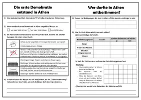Vorschau - Stundenentwürfe - Die athenische Demokratie - politische Teilhabe für alle? - Seite 3
