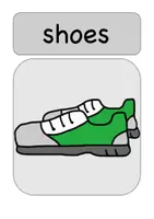Vorschau - Präsentationen/Tafelbilder - Clothes - Picture-Word-Cards (bunt/sw) - Seite 2