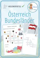 Vorschau - Arbeitsblätter - Österreich – 4x Spiele und Aktivitäten - Seite 1