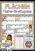 Vorschau - Spiele - FLÄCHEN (Umrechenaufgaben in N) – 3 Mathe-Brettspiele - Deckblatt