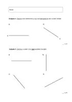 Vorschau - Arbeitsblätter - Mathe Test zum Geodreieck (2 Sterne) - Seite 1