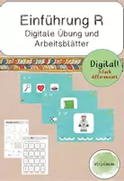 Vorschau - Arbeitsblätter - Einführung R - digitale Übung und Arbeitsblätter - Deckblatt