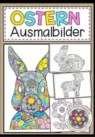 Vorschau - Mal- und Bastelvorlagen - OSTERN - Ausmalbilder (13 Malvorlagen) - Deckblatt