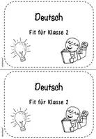 Vorschau - Arbeitsblätter - Wiederholungsheft Fit für Klasse 2 (Deutsch und Mathe) - Seite 3
