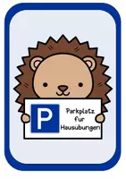 Vorschau - Anderer Materialtyp - Schilder für die Igelklasse - Hausübungsparkplatz, WC, Stationen - Seite 2