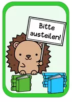 Vorschau - Anderer Materialtyp - Schilder für die Igelklasse - Hausübungsparkplatz, WC, Stationen - Seite 3
