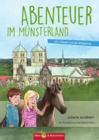 Vorschau - Arbeitsblätter - Unterrichtsmaterialien zum Kinderbuch "Abenteuer im Münsterland - Lilly, Nikolas und die Wildpferde" - Deckblatt