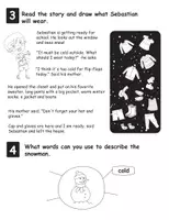 Vorschau - Arbeitsblätter - Time to learn English: Winter read and write - Seite 3