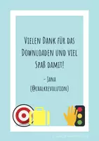 Vorschau - Arbeitsblätter - Feedbackbögen - deutsche Version (Zielscheibe, Feedbackhand, Ampelfeedback, Koffer-Mülleimer-Fragezeichen, Smileyfeedback) #edukiknaller2021 - Seite 1