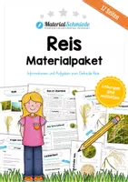 Vorschau - Arbeitsblätter - MaterialPaket: Getreide Reis - Deckblatt