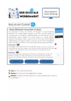 Vorschau - Arbeitsblätter - Online-Werbung / Werbeformen / Cookies (Mit Musterlösung) - Seite 2