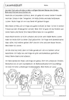 Vorschau - Arbeitsblätter - Lesemalblätter "Gefühle" (differenziert) - Seite 3