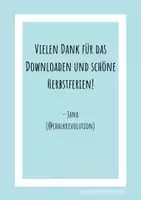 Vorschau - Poster - Feriengrüße für die Herbstferien "Schöne Herbstferien!" - Seite 2