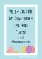 Vorschau - Poster - Feriengrüße "Frohe Ostern" - Seite 1