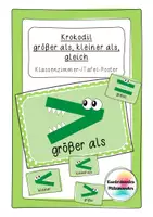 Vorschau - Arbeitsblätter - Materialpaket Größer, kleiner, gleich - Seite 1