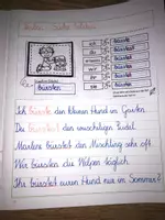 Vista previa - Juegos / Gamificación - Verben - Übungsmaterial - konjungieren - Wortstamm - Satzbau - página 3