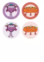 Vorschau - Poster - Gruppentisch Monster (Maskottchen, 2 Versionen) - Seite 2