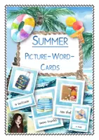 Vorschau - Poster - Summer-Picture-Word-Cards (für das Eintrainieren von Vokabeln, englische Vokabeln als Spiel, Paare finden oder Tafelbild) - Deckblatt