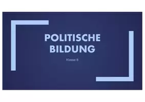 Vorschau - Präsentationen/Tafelbilder - Politikunterricht - Erstellen eines Wochenrückblicks - Seite 1