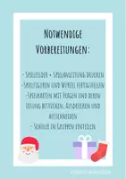Vorschau - Mal- und Bastelvorlagen - Spiel "Weihnachtsgeschenkesuche" - deutsche Version - Seite 2