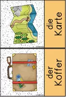 Vorschau - Fördermaterial/Inklusion - Buchstabe K/k - Bildkarten und Wortkarten (Anlaut - Inlaut - Auslaut) - Seite 2