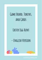 Vorschau - Spiele - Game "Easter Egg Hunt" - englische Spielversion - Deckblatt