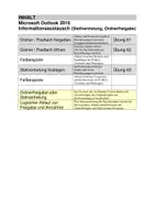 Vorschau - Unterrichtsreihen - Outlook 2016 - Aufbaukurs IV: Freigaben & Stellvertretung - Seite 1