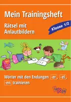 Vorschau - Arbeitsblätter - Mein Trainingsheft: Rätsel mit Anlautbildern - Deckblatt