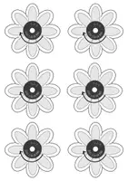 Vorschau - Mal- und Bastelvorlagen - Armband knüpfen mit der Knüpfblume (Doppelstunde und als Differenzierung) - Seite 1
