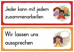 Vorschau - Poster - Regeln für die Gruppenarbeit (bunt) - Seite 3