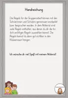 Vorschau - Arbeitsblätter - Gruppenarbeit Materialpaket (schlichte Version) - Seite 2