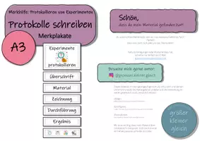 Vorschau - Experimente - Versuchsprotokoll – Merkplakate - Seite 2