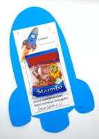 Vorschau - Mal- und Bastelvorlagen - Willkommensgruß für das neue Schuljahr "Rakete" (Geschenke) - Seite 3