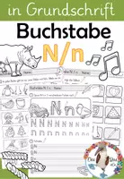 Vorschau - Arbeitsblätter - Buchstabe N / n - Einführung in GRUNDSCHRIFT - inklusive Geschichte und Puzzle - Deckblatt