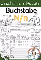Vorschau - Arbeitsblätter - Buchstabe N / n - Einführung inklusive Geschichte - Buchstabeneinführung - Deckblatt