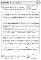 Vorschau - Unterrichtsreihen - Buchstabe R / r- Einführung inklusive Geschichte - Buchstabeneinführung Arbeitsblätter - Seite 1